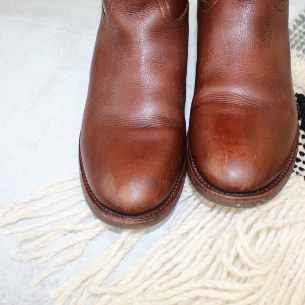SOLD Tory Burch Brown Leather Riding Boots - Picture 7 of 8